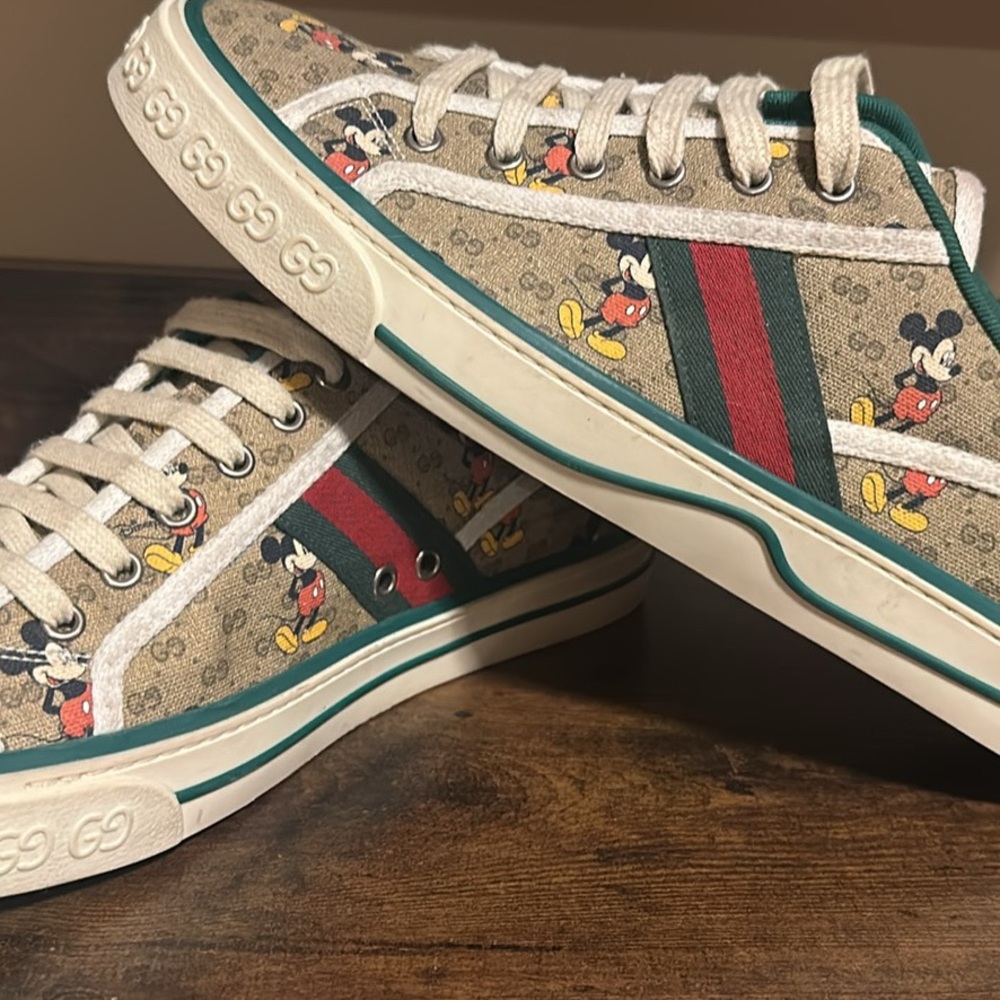 Gucci Mickey Mouse 1977 Tennis Shoes